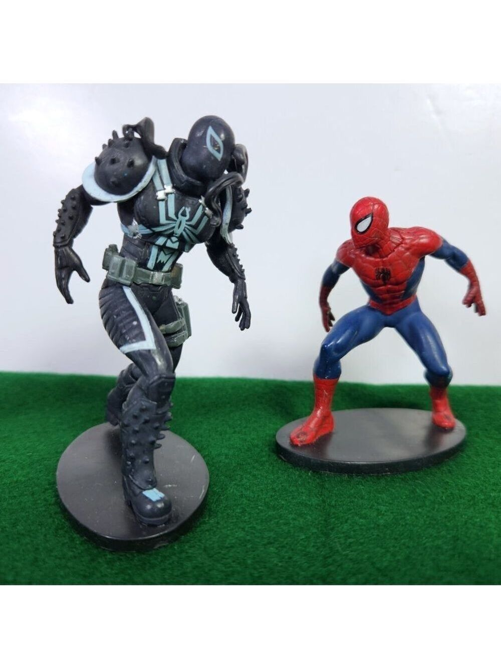 Disney Marvel Spider-Man and Agent Venom Toy Action Figure Cake Topper